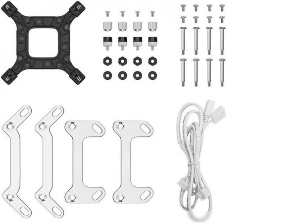 Система жидкостного охлаждения для процессора DeepCool LP240 WH R-LP240-WHMSMC-G-1