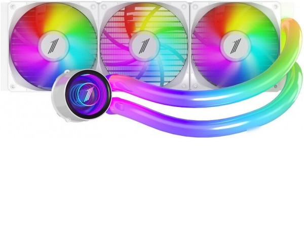 Система жидкостного охлаждения для процессора 1stPlayer MT360 Infinite Space (белый)