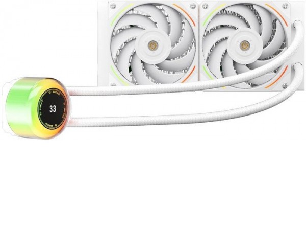 Жидкостное охлаждение для процессора 1stPlayer CC 240 (белый)