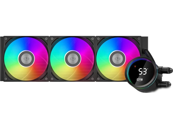 Система жидкостного охлаждения для процессора PCCooler DA360 Pro ARGB Digital (черный)