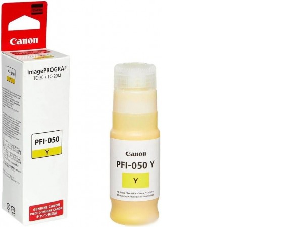 Чернила Canon PFI-050Y Yellow 5701C001