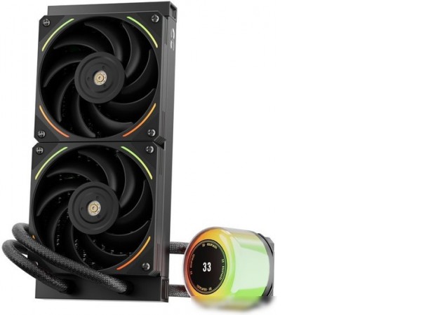 Жидкостное охлаждение для процессора 1stPlayer CC 240 (черный)