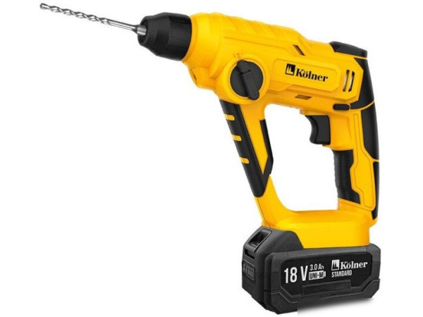 Перфоратор Kolner KBH 18-12-1K (с 1-им АКБ, кейс)