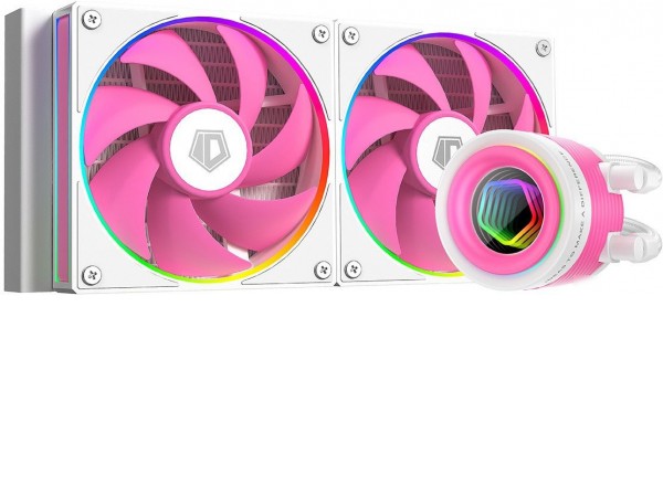 Система жидкостного охлаждения для процессора ID-Cooling FX240 INF Pink
