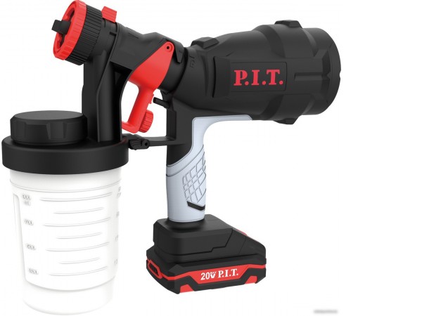 Краскораспылитель P.I.T PSG20H-900A Solo (без АКБ)