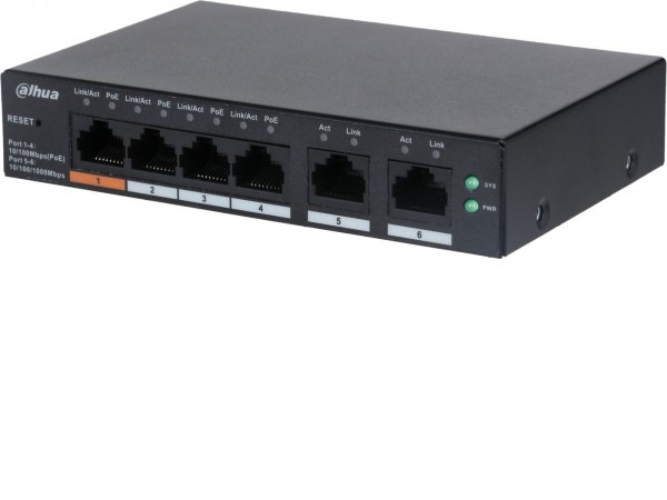 Настраиваемый коммутатор Dahua CS4006-4ET-60