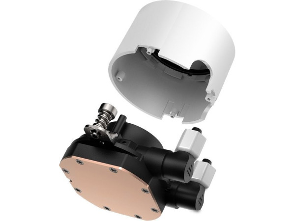 Система жидкостного охлаждения для процессора PCCooler DA240 ARGB (белый)