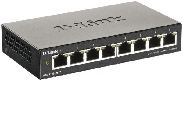Коммутатор D-Link DGS-1100-08V2/A1A