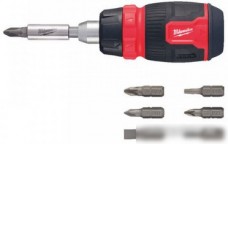 Набор отвертка с битами Milwaukee 4932480581 (8 предметов)