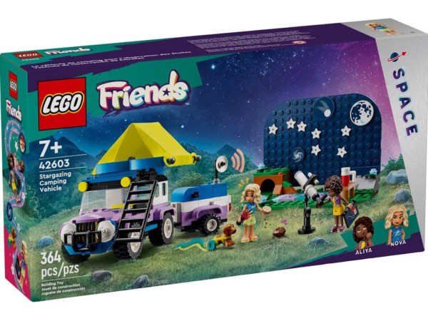 Конструктор LEGO Friends 42603 Автомобиль-кемпинг для наблюдения за звездами