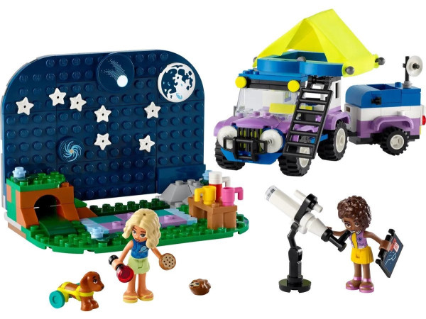 Конструктор LEGO Friends 42603 Автомобиль-кемпинг для наблюдения за звездами