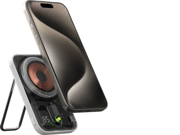 Внешний аккумулятор Momax 1-Power Flow Wireless IP126 5000mAh