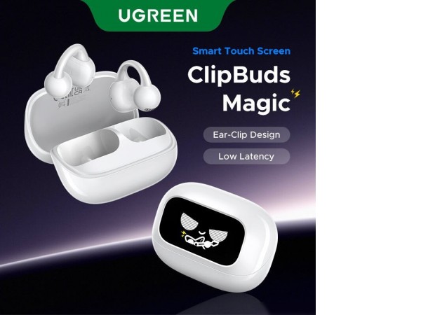 Наушники Ugreen HiTune ClipBuds Magic WS208 (белый)