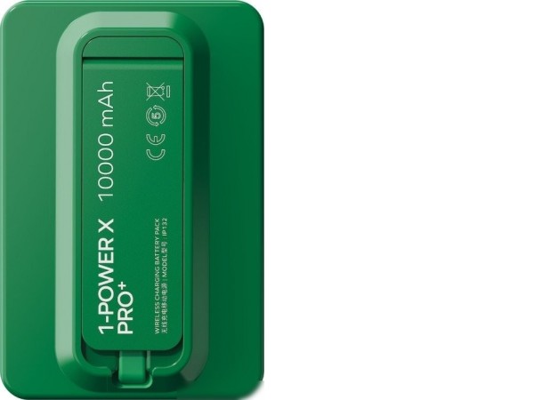 Внешний аккумулятор Momax 1-Power X Pro+ Magnetic Built-In USB-C IP132 10000mAh (зеленый)