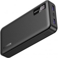 Внешний аккумулятор Ugreen PB312 20000mAh (черный)