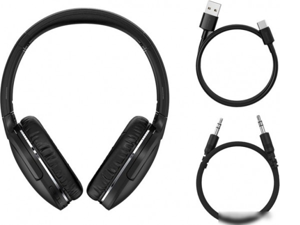 Наушники Baseus Encok D02 Pro (черный)