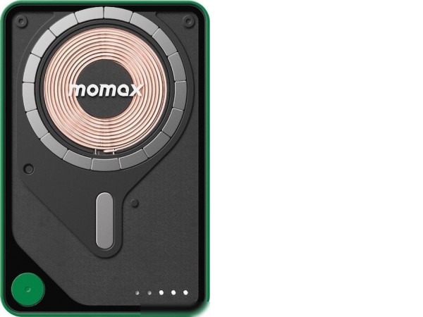 Внешний аккумулятор Momax 1-Power X Pro Magnetic Built-In USB-C IP131 5000mAh (зеленый)