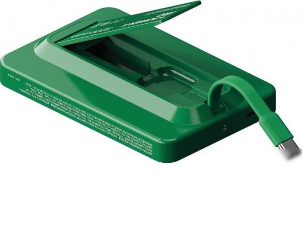 Внешний аккумулятор Momax 1-Power X Pro Magnetic Built-In USB-C IP131 5000mAh (зеленый)