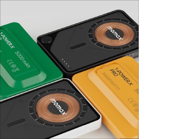 Внешний аккумулятор Momax 1-Power X Pro Magnetic Built-In USB-C IP131 5000mAh (зеленый)