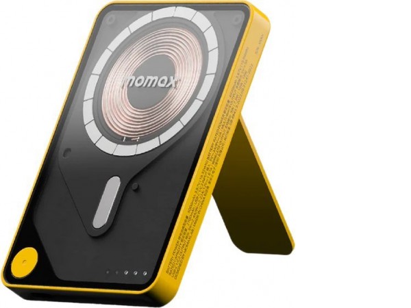 Внешний аккумулятор Momax 1-Power X Pro Magnetic Built-In USB-C IP131 5000mAh (желтый)