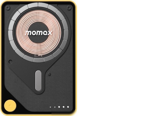 Внешний аккумулятор Momax 1-Power X Pro Magnetic Built-In USB-C IP131 5000mAh (желтый)