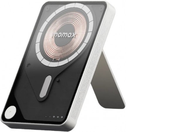 Внешний аккумулятор Momax 1-Power X Pro Magnetic Built-In USB-C IP131 5000mAh (белый)