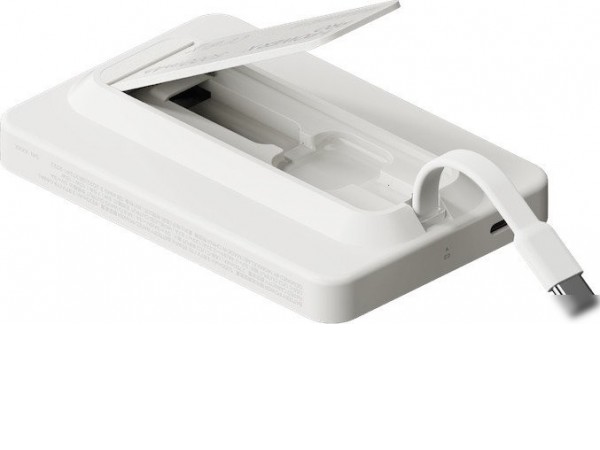 Внешний аккумулятор Momax 1-Power X Pro Magnetic Built-In USB-C IP131 5000mAh (белый)