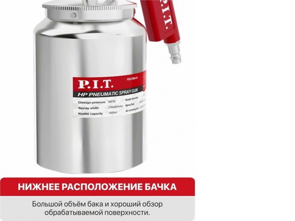 Краскопульт P.I.T. PSG1000-A1