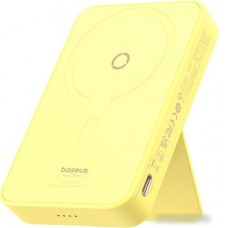 Внешний аккумулятор Baseus MagPro Magnetic Bracket Wireless Fast-Charging Power Bank 20W 5000mAh (желтый)
