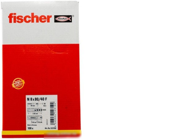 Дюбель-гвоздь Fischer N 8 x 120/80 S 48794 (100 шт)