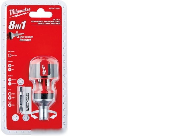 Отвертка с набором Milwaukee 4932471868