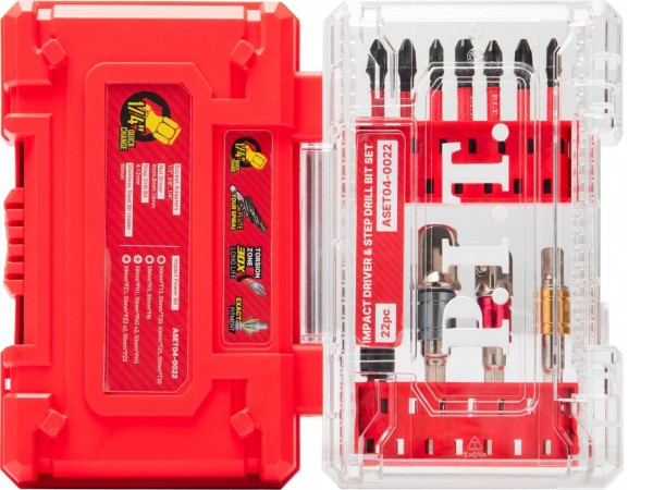 Набор бит и сверл P.I.T. ASET04-0022