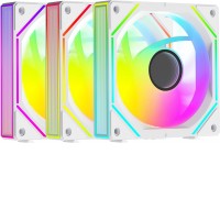 Комплект вентиляторов для корпуса Ocypus Gamma F12 Uni WH ARGB Reverse Blade 3IN1