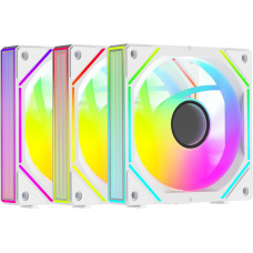 Комплект вентиляторов для корпуса Ocypus Gamma F12 Uni WH ARGB Reverse Blade 3IN1