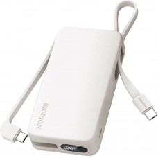 Внешний аккумулятор Momax 1-Power Vital+ Built-In USB-C IP138 10000mAh (белый)