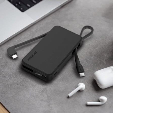 Внешний аккумулятор Momax 1-Power Vital+ Built-In USB-C IP138 10000mAh (черный)