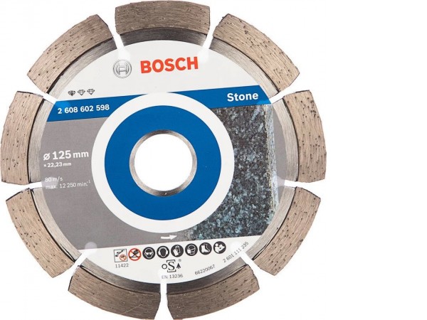 Отрезной диск алмазный Bosch Professional for Stone 2608602598