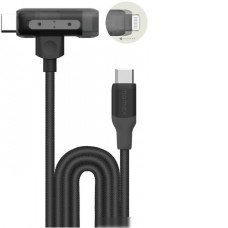Кабель Momax DL56D 1-Link Flow Duo USB Type-C - Lightning/USB Type-C (1.5 м, черный)