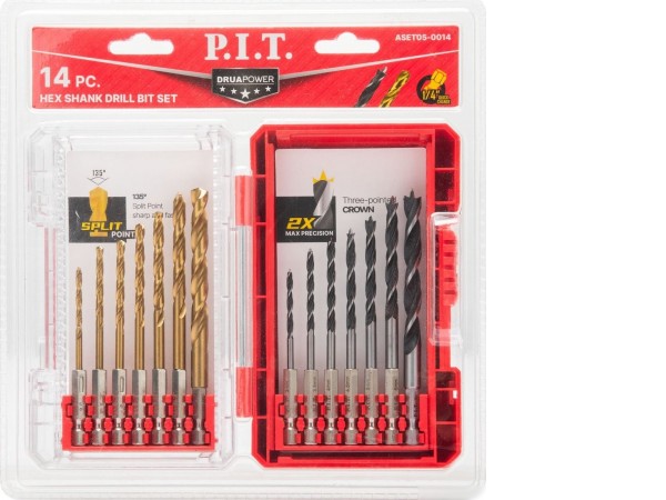 Набор сверл P.I.T. ASET05-0014