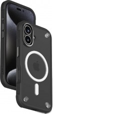 Чехол для телефона Momax CaseForm Air MagSafe для iPhone 16 MUAP24SD (черный)