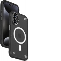 Чехол для телефона Momax CaseForm Air MagSafe для iPhone 16 Plus MUAP24LD (черный)