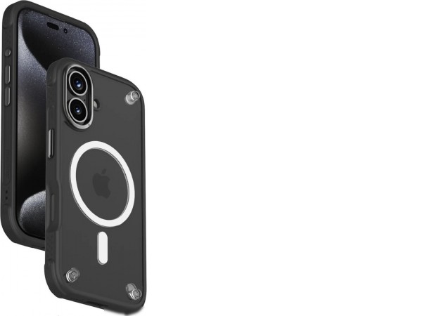 Чехол для телефона Momax CaseForm Air MagSafe для iPhone 16 Plus MUAP24LD (черный)