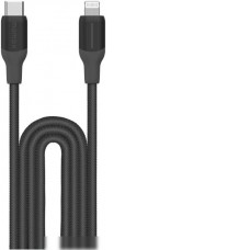Кабель Momax DL55D 1-Link Flow CL+ USB Type-C - Lightning (2 м, черный)