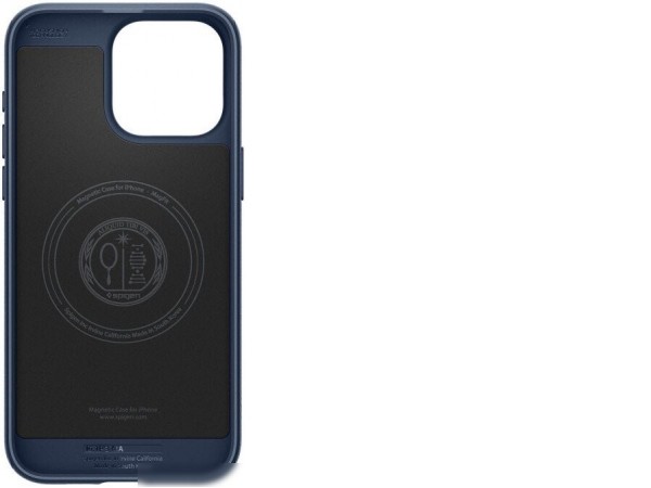 Чехол для телефона Spigen Mag Armor (MagFit) для iPhone 15 Pro ACS06737 (темно-синий)