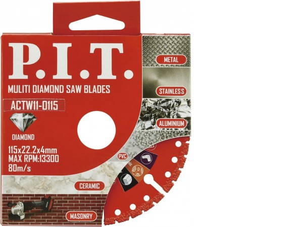 Отрезной диск алмазный P.I.T. ACTW11-0115