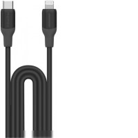 Кабель Momax DL53D 1-Link Flow LC USB Type-C - Lightning (1.2 м, черный)