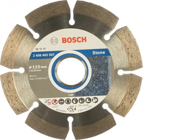 Отрезной диск алмазный Bosch Professional for Stone 2608602597