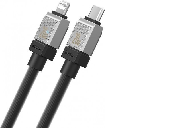 Кабель Baseus CoolPlay Series USB Type-C - Lightning (2 м, черный)