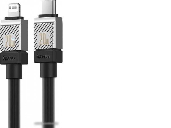 Кабель Baseus CoolPlay Series USB Type-C - Lightning (2 м, черный)