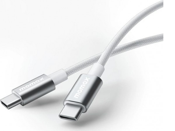 Кабель Momax DC30W USB Type-C - USB Type-C (1.5 м, белый)